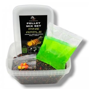 Pelety Mix Set Fluo Ve Vaničce Method Feeder Fans 500g