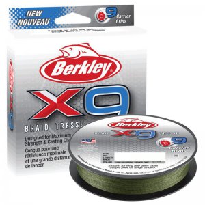 Šňůra Berkley X9 Low Vis Zelená 150m