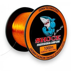 Vlasec Shock Profesional Carp Line Fluo Orange 1000 m