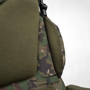 Trakker Křeslo komfortní s područkami - Levelite Camo Longback Recliner