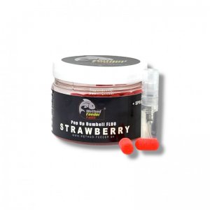 Plovoucí Dumbell Method Feeder Fans Pop Up Dumbell 8x15 mm 100 ml + Sprej Esence 2 ml