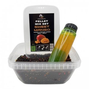 Pelety Mix Set Fluo Ve Vaničce Method Feeder Fans 500g