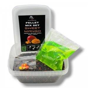 Pelety Mix Set Fluo Ve Vaničce Method Feeder Fans 500g