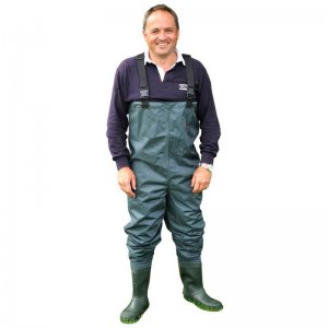 Prsačky Shakespeare Sigma Nylon PVC Chest Wader Cleated Sole vel. 8
