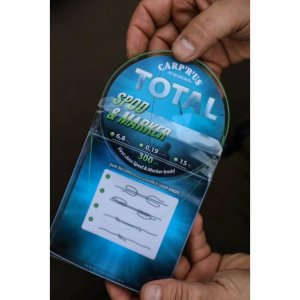 Carp´R´Us Splétaná šňůra Total Spod & Marker Braid Fluo Green 0,19mm, 15lb, 300m