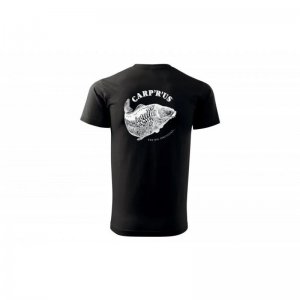 Carp´R´Us Tričko Mouthsnagger černé