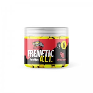 Plovoucí Boilies Frenetic A.L.T.Hi-Visual  Pop Ups Strawberry 50 g