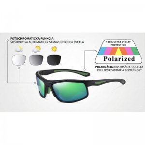 Polarizační Fotochromatické Sluneční Brýle 3027G