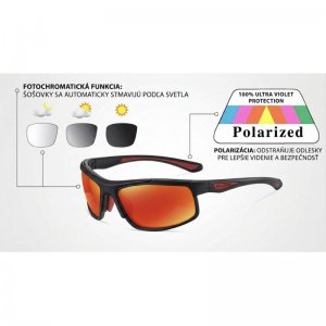 Polarizační Fotochromatické Sluneční Brýle 3027R