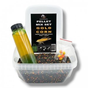 Pelety Mix Set Fluo Ve Vaničce Method Feeder Fans 500g