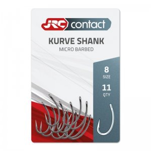 Háček JRC Contact Kurve Shank Carp 11ks