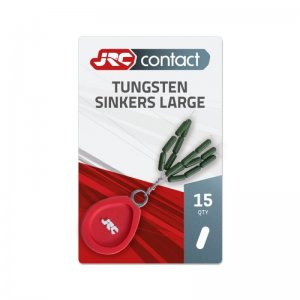 Zátěže na návazce JRC Contact Tungsten Sinkers Green 15ks