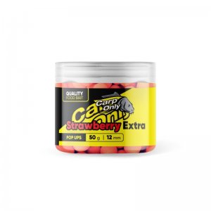 Plovoucí boilies Carp Only Hi-Visual Strawberry Extra 50 g